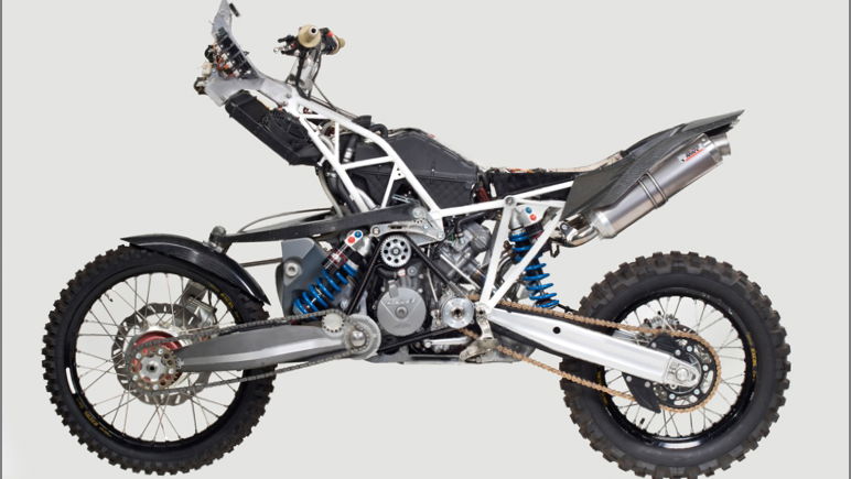 Prototype 2WD KTM 990 Adventure is plain awesome